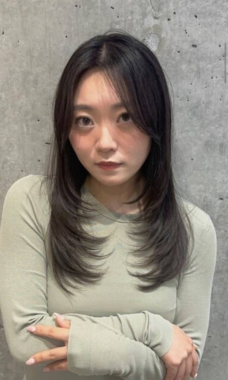 レイヤースタイルもお任せください!自由が丘の美容室ANNDER髪質改善